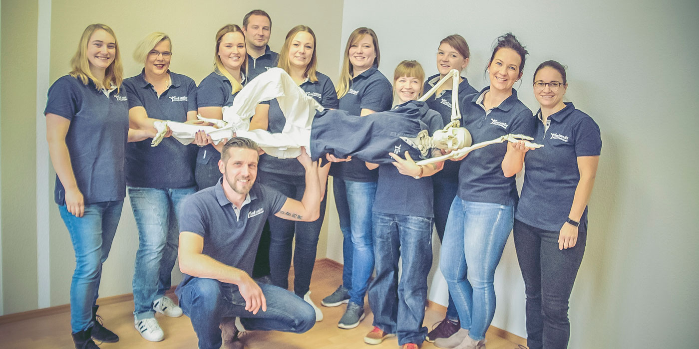 Zwei Praxen ein Team Cord Sander I Praxis für Physiotherapie.